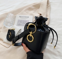 Sac à main vintage polyvalent pour femme, sac bandoulière, sac seau à main, sacs de créateur Cymka Bolsos De Mujer Sac