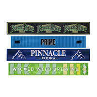Tapis de bar/comptoir en PVC antidérapant, imperméable et filtrant l'eau, longueur personnalisée, modèle 02