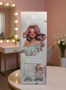 ขนตาปลอม Grenobil 8D แบบหนาเต็มเส้น บรรจุกล่อง - Product Image 2