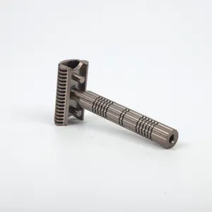 YAQI Bohemia 316 Stainless Steel Adjustable Baseplate Men Safety Razor