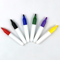 Mini tableau blanc personnalisé avec logo pour école et bureau, marqueurs effaçables à sec multi-surfaces, couleurs assorties, pour usage professionnel