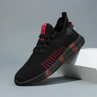 Chaussures de sport pour hommes, décontractées, respirantes, à lacets, baskets peintes, chaussures plates pour hommes