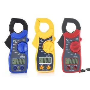 MT87 LCD Digital Clamp Meter Multimeter AC/DC Voltmeter Strom widerstands tester