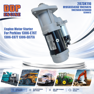 มอเตอร์สตาร์ทเครื่องยนต์2873K116 M105R3503SE 19026026 19026030 8200000 8200072สำหรับเพอร์กินส์1306-E76T 1306-E87TA 1306-E87T - Product Image 2