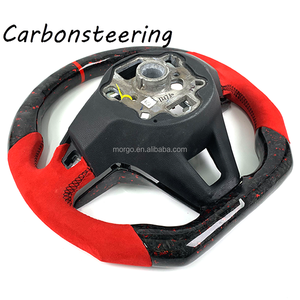 Volant de direction en fibre de carbone forgé personnalisé populaire pour Volkswagen Golf MK8 GTI ID-Series ID <span class=keywords><strong>GTX</strong></span> T-ROC Atlas Arteon Jetta - Product Image 6