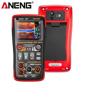 ANENG AR01 サーモグラフィー付きマルチメーター USB Type-C 充電 1000V 25000カウント テスター 250MOhm マルチメトロ TFTディスプレイ テストツール - Product Image 1