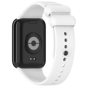 Qualité Parfaite pour Redmi Watch 6 / <span class=keywords><strong>5</strong></span> / <span class=keywords><strong>Xiaomi</strong></span> <span class=keywords><strong>Band</strong></span> 9 Pro XDfind Bracelet de Montre en Silicone Noir Couleur Unie avec Boucle - Product Image 2