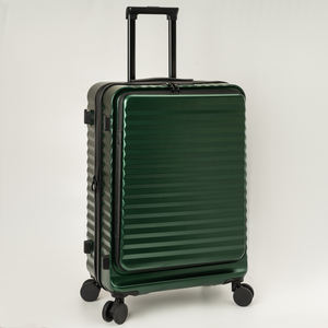 กระเป๋าเดินทางล้อลากขนาด 20 นิ้ว น้ำหนักเบา ผลิตจาก ABS เปิดด้านหน้า พร้อมกุญแจ TSA ซับในโพลีเอสเตอร์ หูหิ้วนุ่ม และล้อ 4 ล้อ ขายดี - Product Image 2