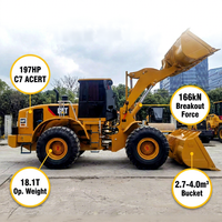 Chargeurs sur pneus d'occasion CAT 950H modèle 2023 à vendre, chargeuse sur pneus Caterpillar 950H d'occasion, bonnes performances, garantie 1 an