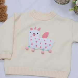 <span class=keywords><strong>Pull</strong></span> personnalisé pour enfants de 2 à 13 ans, chaleur hivernale, <span class=keywords><strong>polaire</strong></span> de haute qualité, motif animal, manches longues, tricot, haut de base pour enfants - Product Image 5