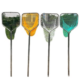 Trung Quốc thiết bị chuyên nghiệp nước mặn quy mô lớn Lưới đánh cá tích hợp đôi ống dày sản phẩm câu cá hạ cánh <span class=keywords><strong>Net</strong></span> - Product Image 1