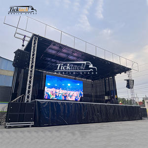 Remolque de Escenario Móvil Hidráulico de Instalación Rápida de 13 m de Largo TL90 para Conciertos, Festivales de Música, Cruzadas de Iglesia, Eventos en Vivo - Product Image 4