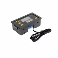 Module de thermostat numérique 12V CC avec affichage LED et interrupteur de contrôle pour systèmes de chauffage et de refroidissement d'incubateurs