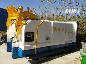 Высококачественная недорогая Мобильная машина для уплотнения мусора RNKJ для продажи - Product Image 3