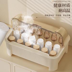 Estante para tazas GREENSIDE, almacenamiento, taza de <span class=keywords><strong>agua</strong></span>, gabinete de colocación de té, Mostrador de barra, drenaje, escritorio, café, <span class=keywords><strong>caja</strong></span> a prueba de polvo - Product Image 2