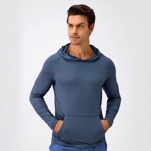 Sudadera Deportiva Transpirable de Tela Saludable para Hombre, Estilo Personalizado, Sudadera Delgada Personalizada con Logotipo para Invierno - Product Image 1