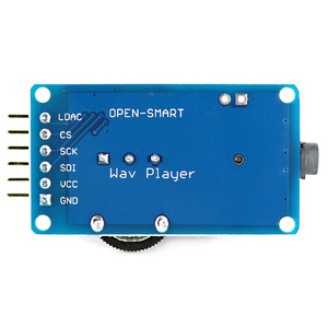 Taidacent 12bit डीए कनवर्टर एसडी कार्ड ऑनलाइन MP3 ऑडियो संगीत ध्वनि से MCP4921 Wav फ़ाइल प्लेयर मॉड्यूल - Product Image 2