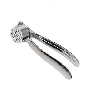 Garlic Press Manual Stainless Steel <b>Kitchen</b> Garlic Mincer Tool For Home Cooking - Product Image 5