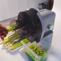 CXCO XC-288 Export Model 4 Multi-Feed Inlets RVS Knoflooksnijder Elektrische Lente-ui Snijder voor Fruit en Groenten