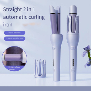 Rizador de Pelo Automático Giratorio 2 en 1, Anti-Enredos, Plancha y Rizador Automático - Product Image 2