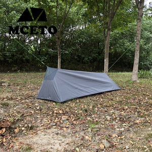 Carpa de Camping Mceto sin Varillas, Tipo A, 220x70x60cm, Impermeable, Ultraligera, para una Persona, con Saco de Dormir - Product Image 2