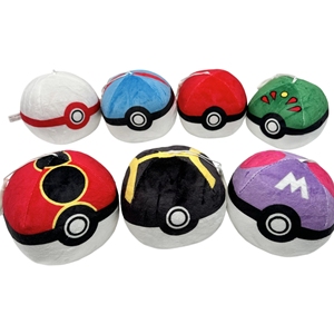 Populaire Peluches Pokémon Ball de 4 pouces (10 <span class=keywords><strong>cm</strong></span>) en gros, Jouets porte-clés en <span class=keywords><strong>peluche</strong></span> de personnages de dessins animés, Mini poupées pour machine à griffes - Product Image 6