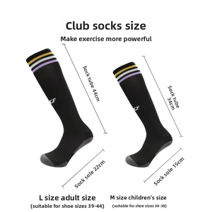 Chaussettes <span class=keywords><strong>de</strong></span> football professionnelles d'été, modèle Barcelone, <span class=keywords><strong>Real</strong></span> <span class=keywords><strong>Madrid</strong></span>, Manchester City, avec semelle en tissu éponge, pour matchs <span class=keywords><strong>de</strong></span> club ; style Coupe d'Europe, en tissu éponge, ODM - Product Image 5