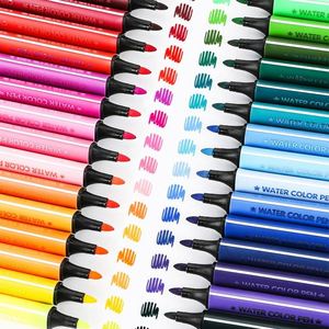 Marqueur d'aquarelle triangulaire lavable et non toxique de grande capacité, personnalisé pour la vente en gros par Bonvan - Product Image 3