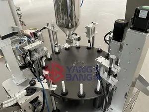 Yangbang自動リップグロス充填機化粧品まつげマスカラ充填およびキャッピングマシン