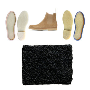 Offre Spéciale : Feuille de Caoutchouc Crêpé Naturel – Prix Usine, Surface et Couleur Personnalisables pour Semelles de Chaussures et Blocs d'Essuyage - Product Image 1
