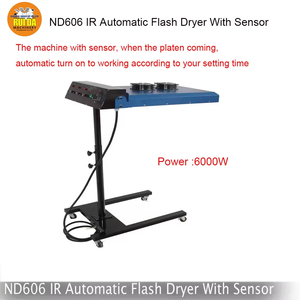 Secador de prendas de 6000W con área de secado de 20x24 pulgadas para serigrafía, máquina de curado de tinta Octopus para camisetas - Product Image 4