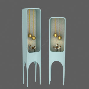 Exhibición de piso de cosméticos personalizados de alta calidad al por mayor de fábrica Exhibición de maquillaje de marca de gama alta de lujo - Product Image 3