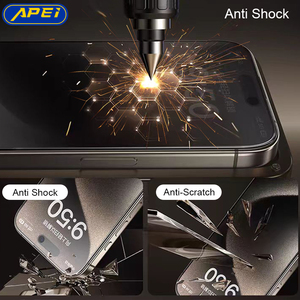Apei Armor 26 ° Riêng Tư Tempered Glass Điện Thoại Màn Hình Bảo Vệ Cho iPhone 17 Không Khí/17 Pro/17 Pro Max Đầy Đủ Keo Lụa Glass Bảo Vệ - Product Image 3