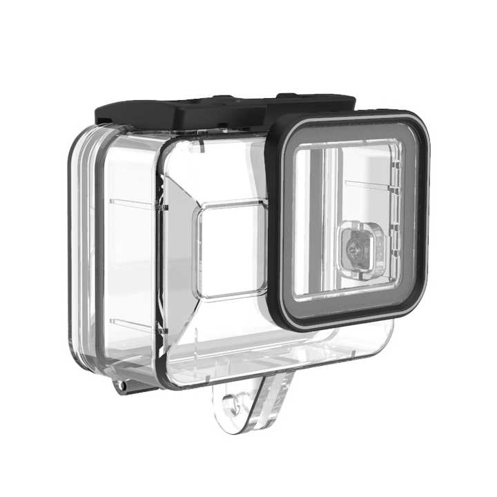 Custodia Impermeabile Per GoPro Hero 7/6/5 - Fino A 45m | Lente Antigraffio E Supporto Incluso