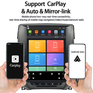 Lecteur <span class=keywords><strong>DVD</strong></span> vertical Android 13 Tesla de 12,1 pouces pour Toyota Reiz 2012+ avec CarPlay sans fil, GPS, lecteur multimédia vidéo sans fil - Product Image 2
