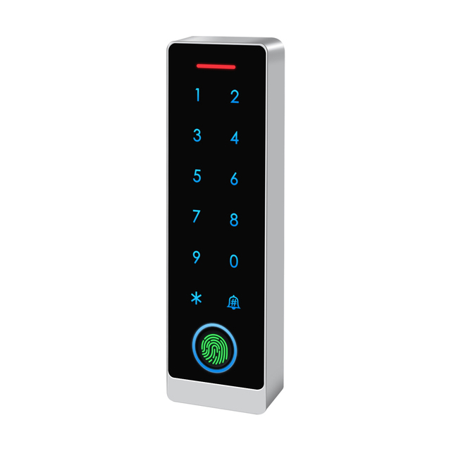 Smart Tuya Phone APP Biometric Fingerprint Password Touch Keypad WIFI Remote Control Proximity Card Reader IP66 Access Control