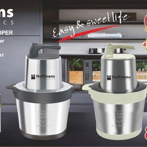 Picadora de Carne Eléctrica de Gran Capacidad de 8L, 4800W de Alta Potencia, Procesador de Alimentos Comercial de Acero Inoxidable - Product Image 5