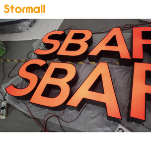 Enseigne LED personnalisée, équipement publicitaire, lettres LED 3D, lettres en relief éclairées par l'avant, étanches pour l'extérieur, en acrylique, pour les magasins de détail - Product Image 6