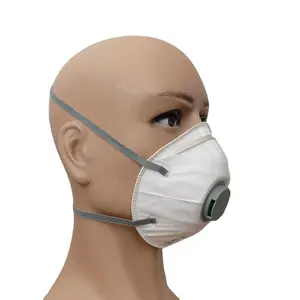 FFP2 Nose Mask for Dust Working Head Wear 4ply Protection with Carbon 10 YEAR Factory Wholesale Valved Dust Masker for Men work