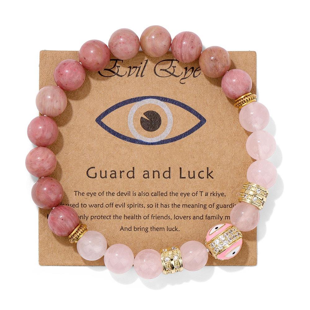 Luxury Gemstone Bracelets Essential Oil Diffuser Lava Stone