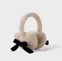 Couvre-oreilles en peluche douce pour femmes en hiver, offrant chaleur et protection contre le vent, adaptés au ski et au cyclisme, bonnet de protection pour les oreilles