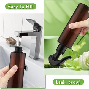 Hot Selling100ml 250ml 300ml 500ml clear White Plastic <b>Spray</b> Bottle with Nozzle Cap - Product Image 4