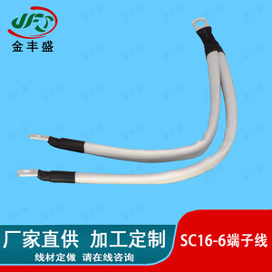 SC16-8 To SC16-6 Copper Lug Connector For Motors And New Energy Vehicles Fire Retardant Terminal Wire - Product Image 2