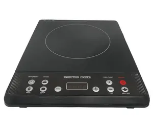 2000W EMC KC Electronic Stove Cooktops Slim Led Set Steel Switch hilight Induction Cooker Induction Hob Cooker