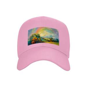 Casquette de camionneur incurvée à 5 panneaux de style sportif américain casquette sublimée de couleur unie pour les sports de plein air modèle casquettes - Product Image 1