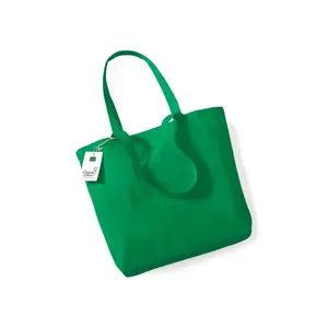 Borsa shopper in cotone biologico, merchandising sostenibile - Product Image 2