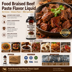 Aromatizzante Liquido al Gusto di Carne Brasata Taima 99% per Condimenti, Salse e Marinature, Cibi Barbecue, Durata 3 Anni - Product Image 2