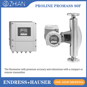 Medidor de Flujo Másico Coriolis Endress+Hauser E+H Promass 80F Nuevo y Original, Disponible Ahora, Transmisor Integrado o Separado - Product Image 2