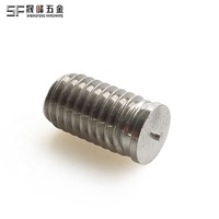 No Flange Weld Studs Stainless Steel A2 A4 304 316 Threaded Welding Stud -PT Clean 316L, 1.4301, 1.4401, 1.4404 M3-M10