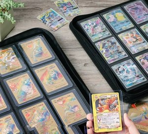 QY PP Card Sleeves 9 Pocket Binder Collectible Card Waterproof Binder Transparent Card <b>Protector</b> - Product Image 5